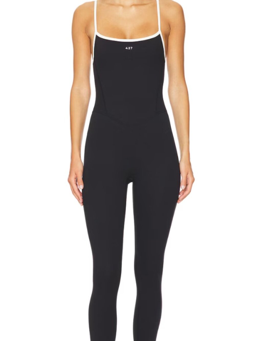 437 The Onesie black one piece size M.